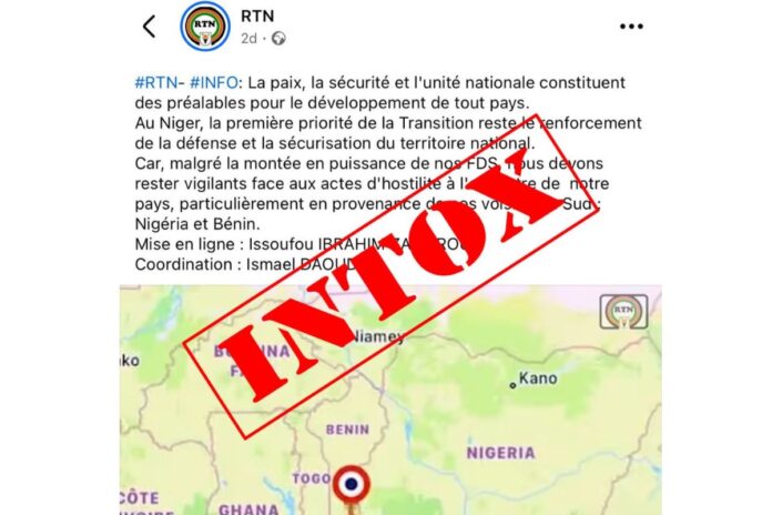 Niger mensonge d'État RTN
