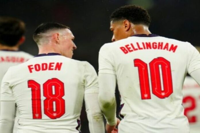 Jude Bellingham Phil Foden