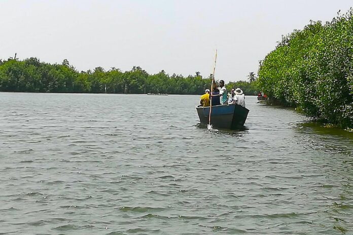Togo Bénin chenal Gbaga