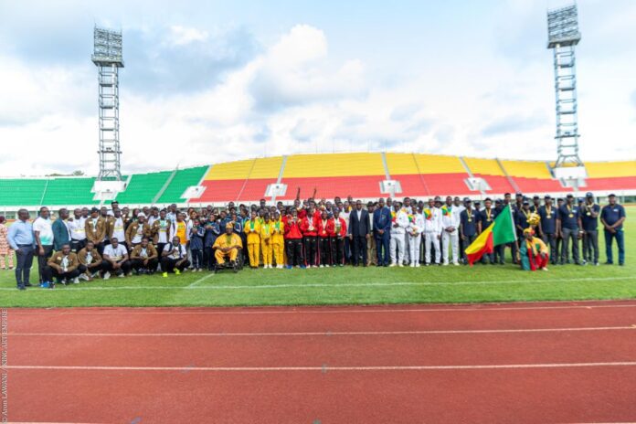 Bénin succès sportifs athlètes célébrés