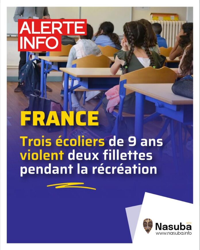 France écoliers violent fillettes