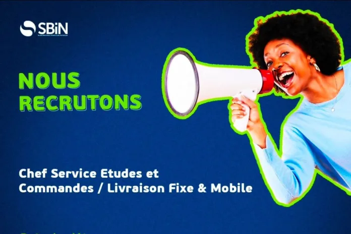 Emploi SBIN recrutement