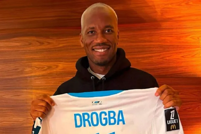 Didier Drogba Olympique de Marseille