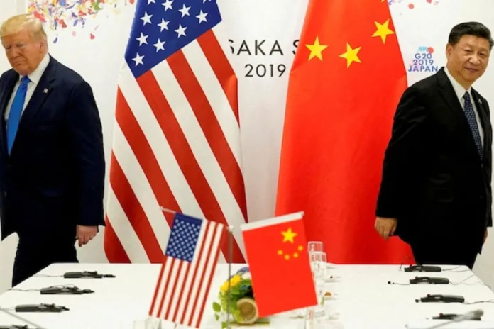Guerre commerciale Chine taxes douanières produits américains