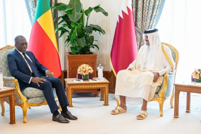 Diplomatie Doha Cotonou l'Émir Qatar Bénin Patrice Talon