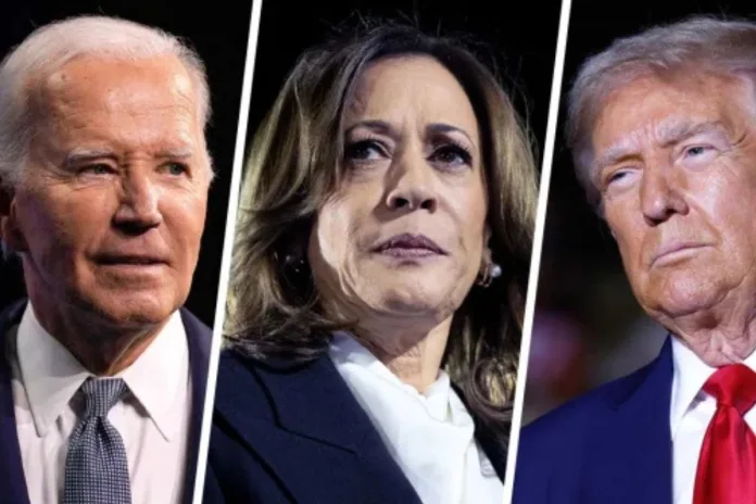 États-Unis Donald Trump Kamala Harris Joe Biden