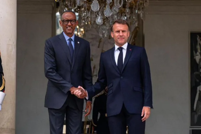 Diplomatie : Paul Kagame et Emmanuel Macron échangent à Paris