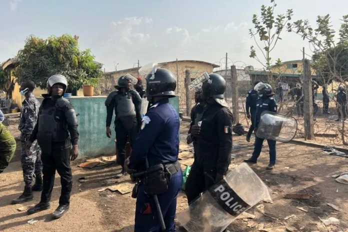 Côte d'Ivoire prison Bouaké émeute