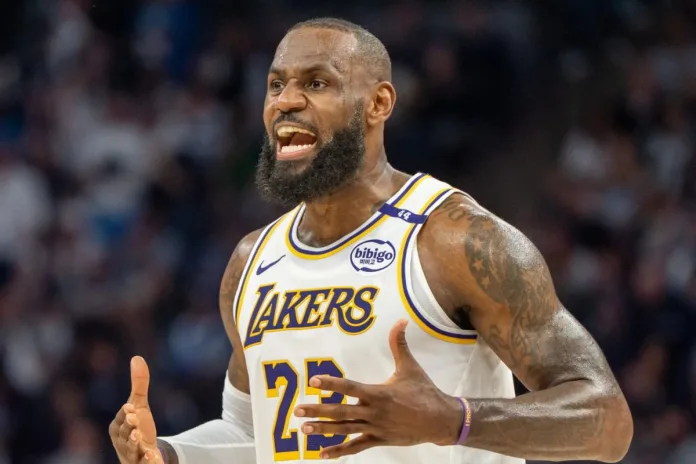 NBA LeBron James Lakers