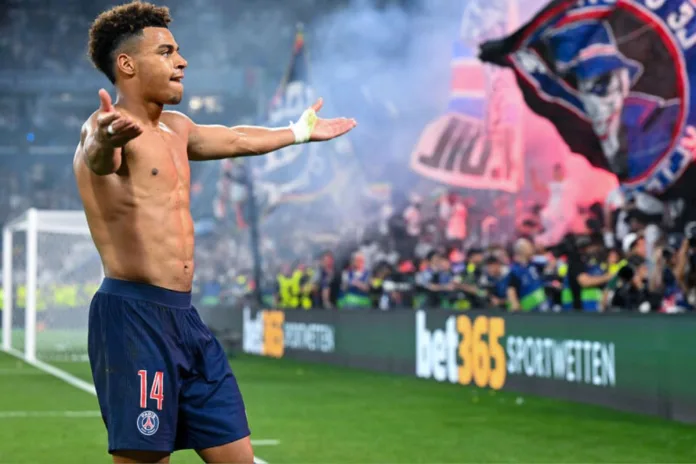 Football Désiré Doué PSG Premier League
