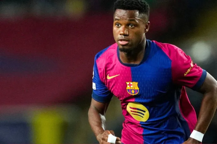 Football Ansu Fati Monaco