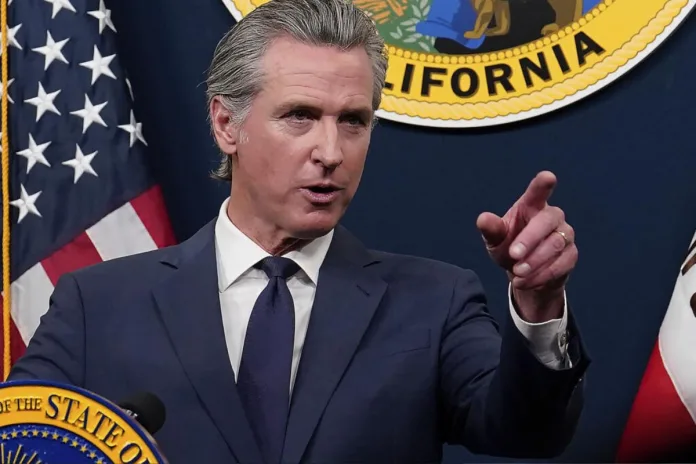 Gavin Newsom Donald Trump immigration Los Angeles