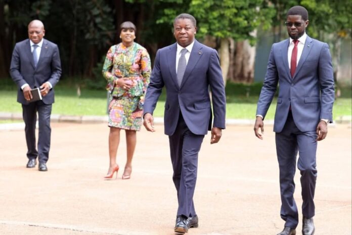 Diplomatie : ce que Faure Gnassingbé et Diomaye Faye se sont dit à Lomé Diplomatie Faure Gnassingbé Diomaye Faye