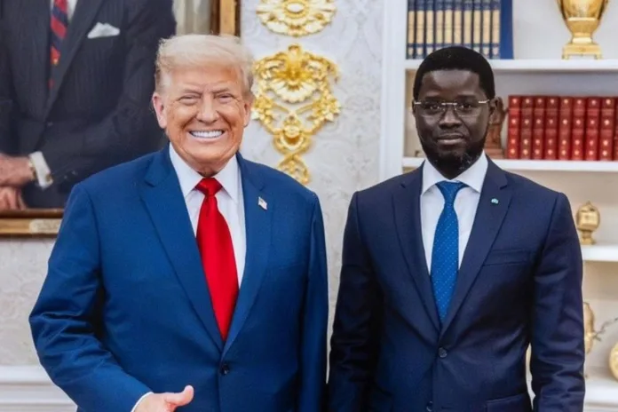 Etats-Unis Donald Trump Diomaye Faye