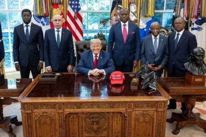 États-Unis Trump présidents africains