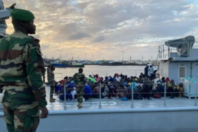 Sénégal marine intercepte migrants delta du Saloum