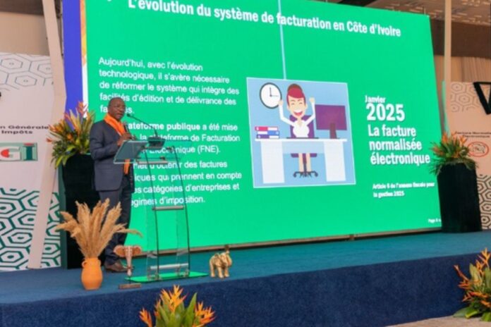 Fiscalité Côte d’Ivoire facture normalisée