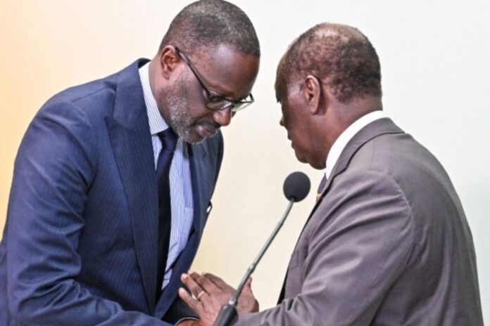 Côte d’Ivoire : Tidjane Thiam lâche une confidence sur Ouattara Côte d’Ivoire Tidjane Thiam Alassane Ouattara