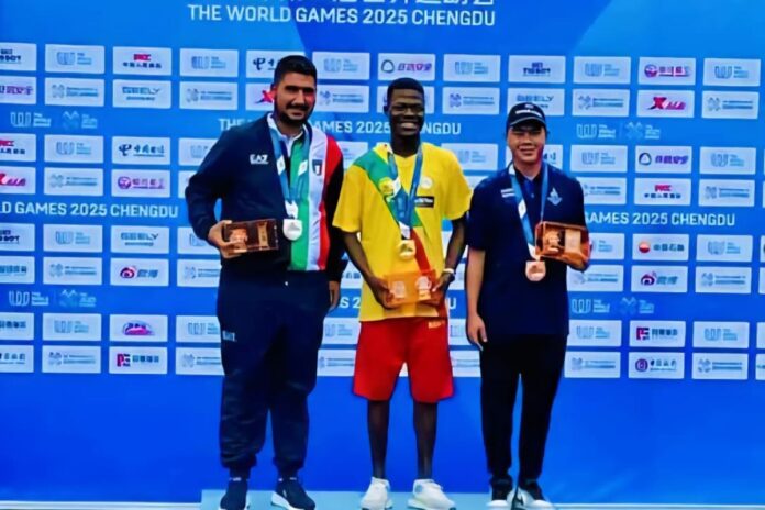 Jeux mondiaux de Chengdu : le Béninois Marcel Gbétablé sacré champion du monde de tir de précision