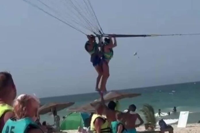 Tunisie Britannique parachute