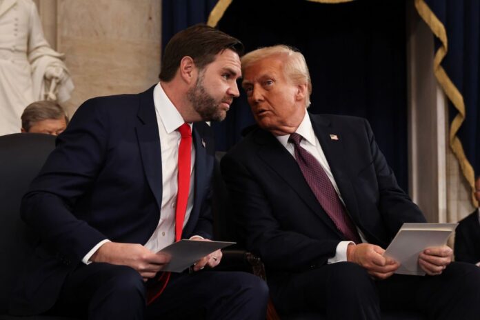 Présidentielle 2028, Donald Trump, JD Vance