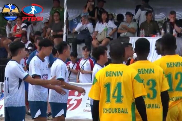 Coupe du monde Guépards Beach Tchoukball médaille d’argent