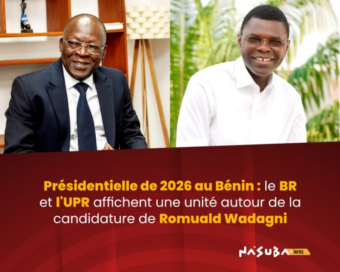 Présidentielle de 2026 au Bénin : le BR et l'UPR affichent une unité autour de la candidature de Romuald Wadagni