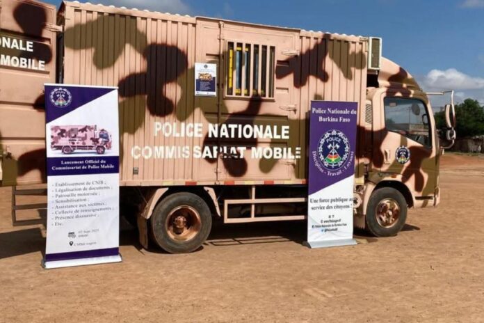 Burkina Faso : le pays lance le premier Commissariat de Police Mobile