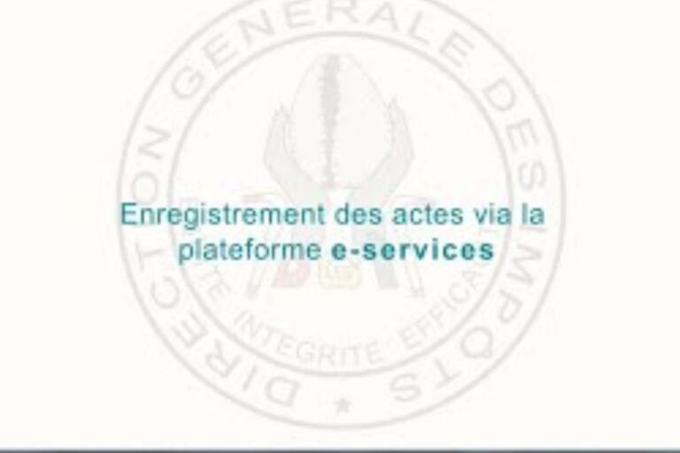 mpôts au Bénin : la DGI dématérialise les timbres fiscaux et l’enregistrement des actes