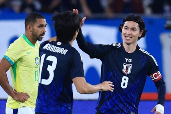 Football : le Japon signe sa première victoire historique contre le Brésil (3-2)