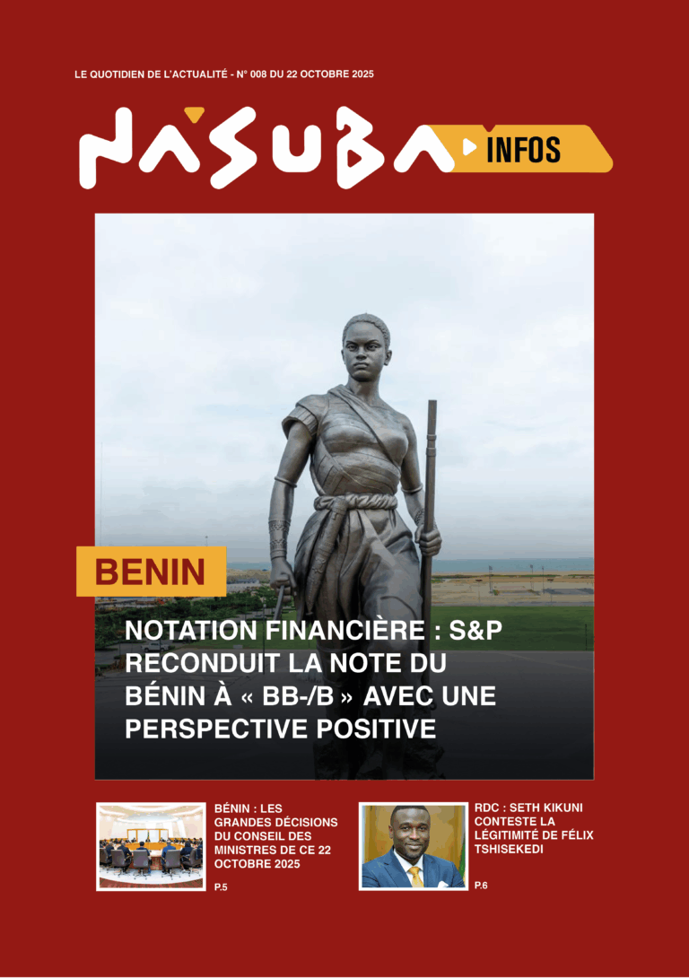 Quotidien 22 octobre 2025 de Nasuba Infos