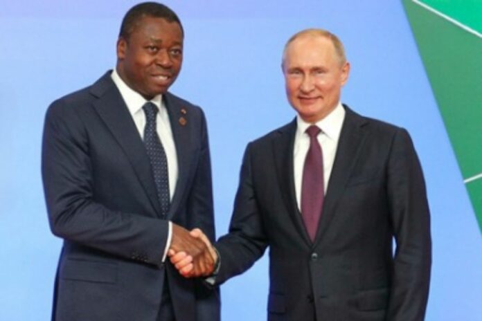 Togo-Russie : Faure Gnassingbé en tête-à-tête avec Vladimir Poutine au Kremlin