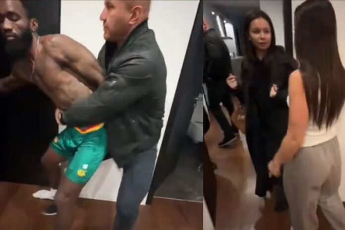 Russie : la police débarque chez Moumi Ngamaleu après les accusations d’infidélité de sa femme