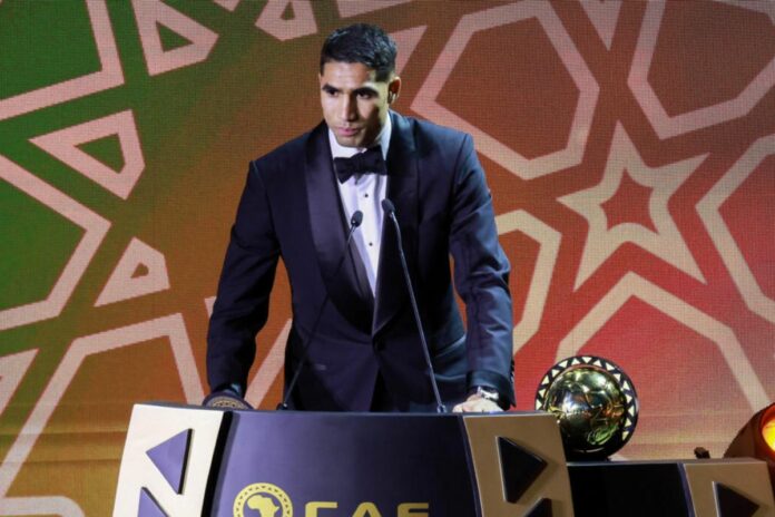 Ballon d’Or Africain 2025 : le geste de Achraf Hakimi qui a fait sensation 