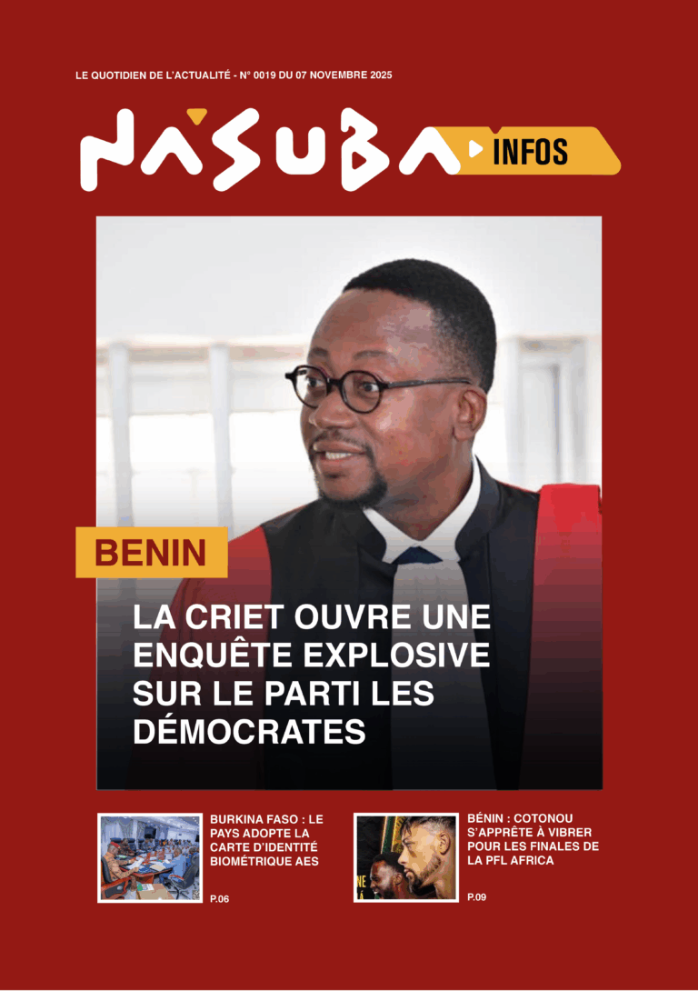 Quotidien Nasuba Infos du 07 novembre 2025