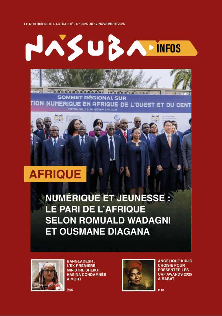 Quotidien Nasuba Infos du 17 novembre 2025