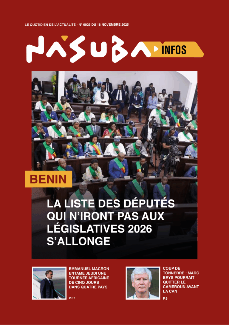 Quotidien Nasuba Infos du 18 novembre 2025