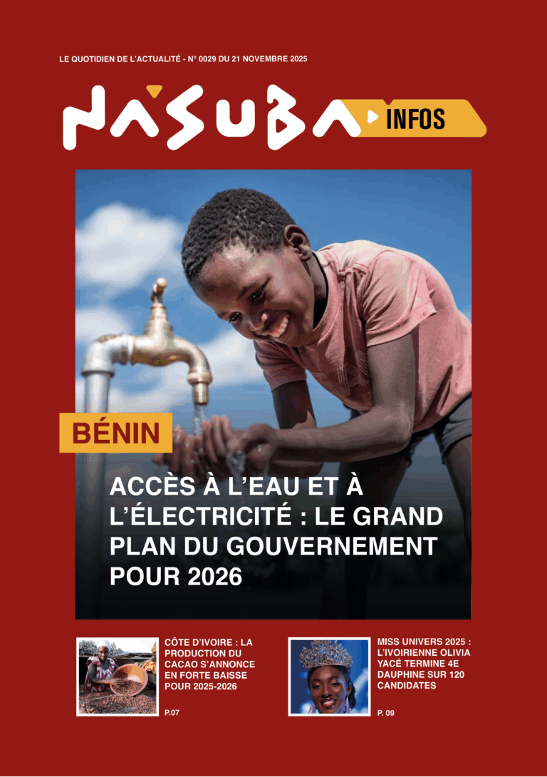 Quotidien Nasuba Infos du 21 novembre 2025