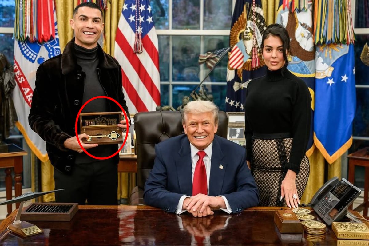 Cristiano Ronaldo reçoit un cadeau rare et inestimable de Donald Trump