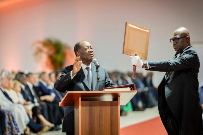Côte d’Ivoire : le serment d’Alassane Ouattara devant la nation