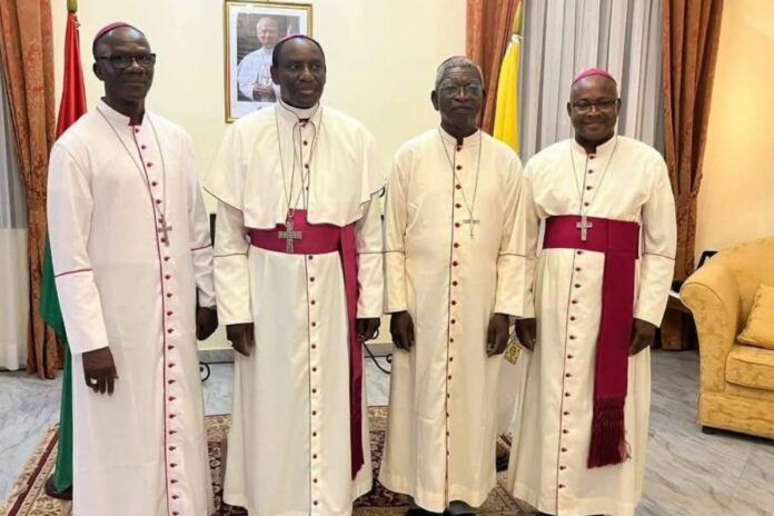 Mgr Éric Soviguidi prend ses fonctions de nonce apostolique au Burkina Faso