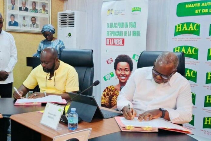 Élections 2026 au Bénin : la HAAC signe une Charte de bonne conduite avec les partis