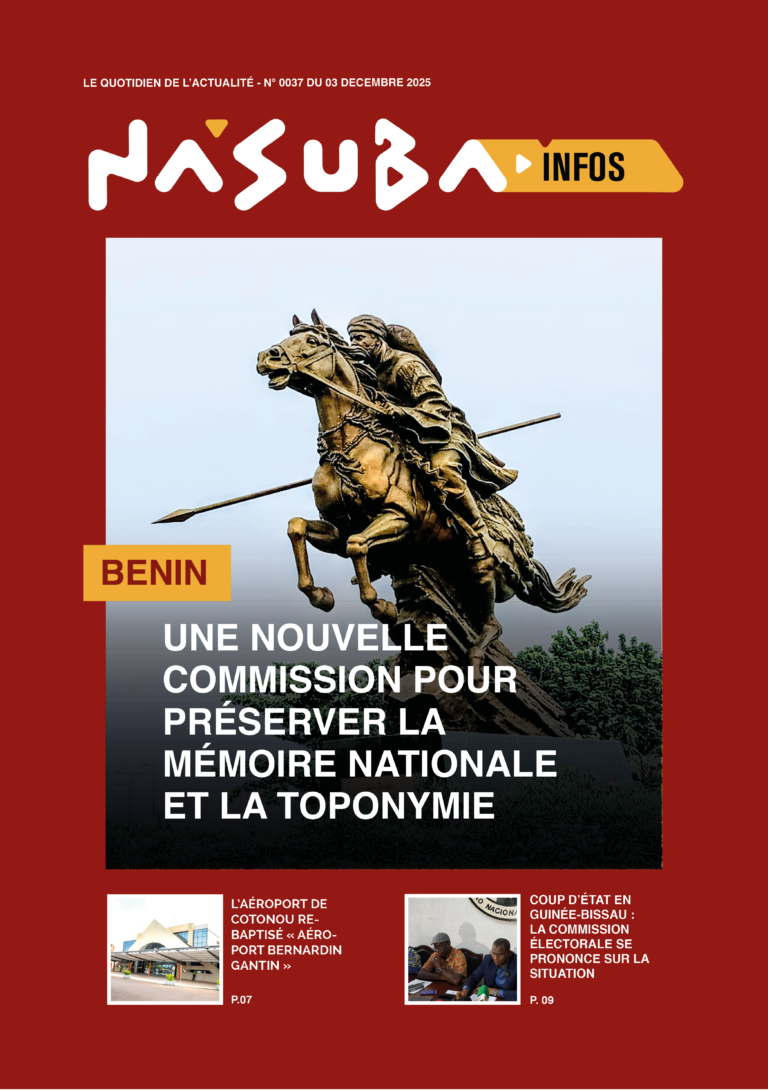 Quotidien Nasuba Infos du 03 décembre 2025