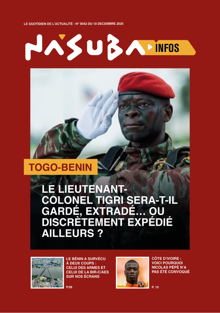 Quotidien Nasuba Infos du 10 décembre 2025