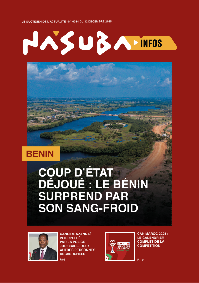 Quotidien Nasuba Infos du 12 décembre 2025