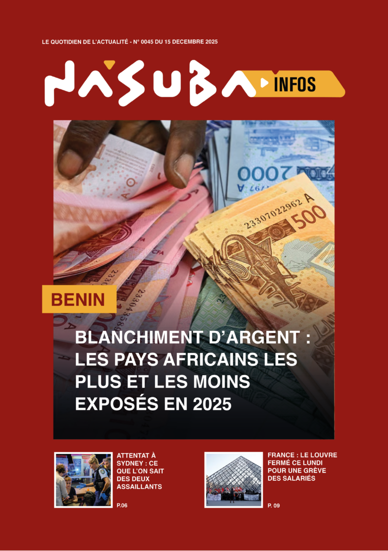 Quotidien Nasuba Infos du 15 décembre 2025
