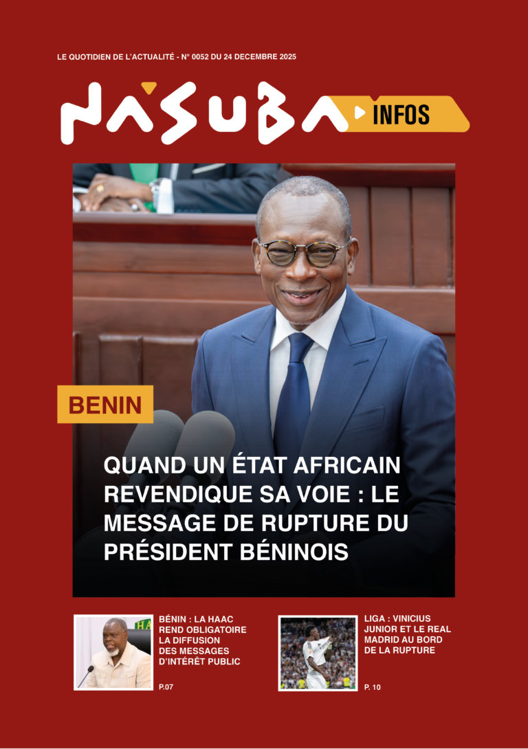 Quotidien Nasuba Infos du 24 décembre 2025