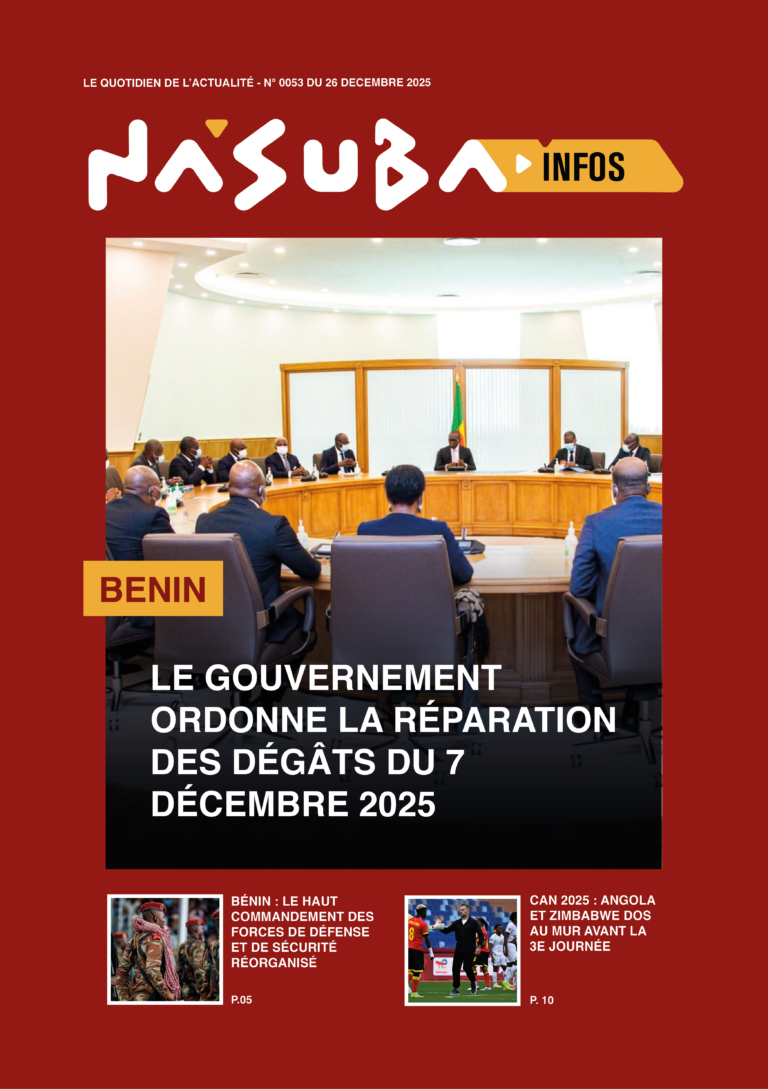 Quotidien Nasuba Infos du 26 décembre 2025
