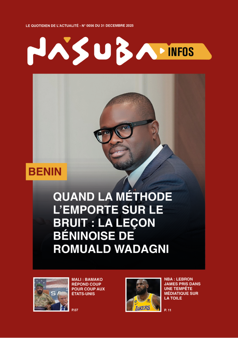 Quotidien Nasuba Infos du 31 décembre 2025