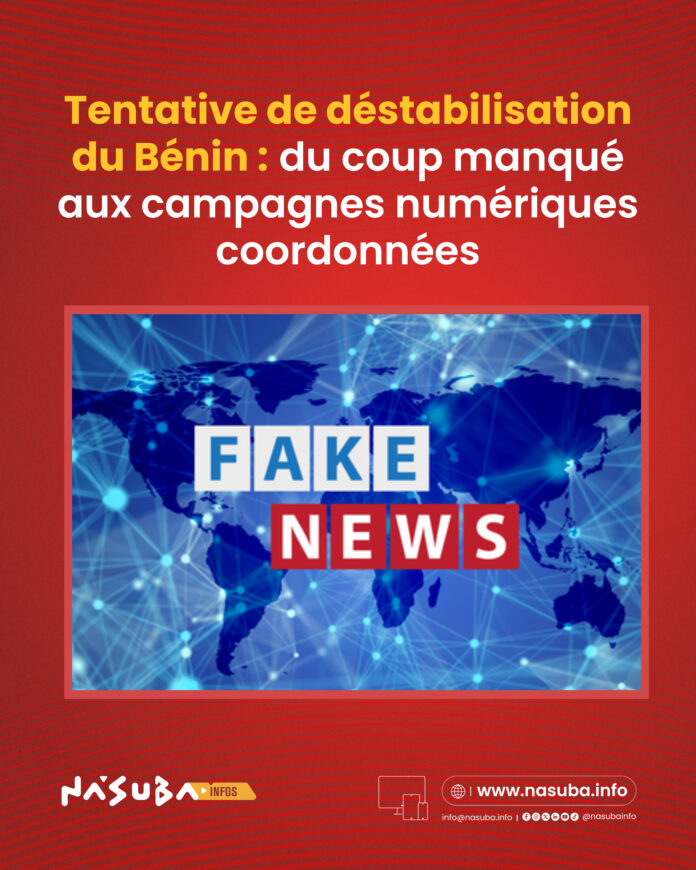 Tentative de déstabilisation du Bénin : du coup manqué aux campagnes numériques coordonnées